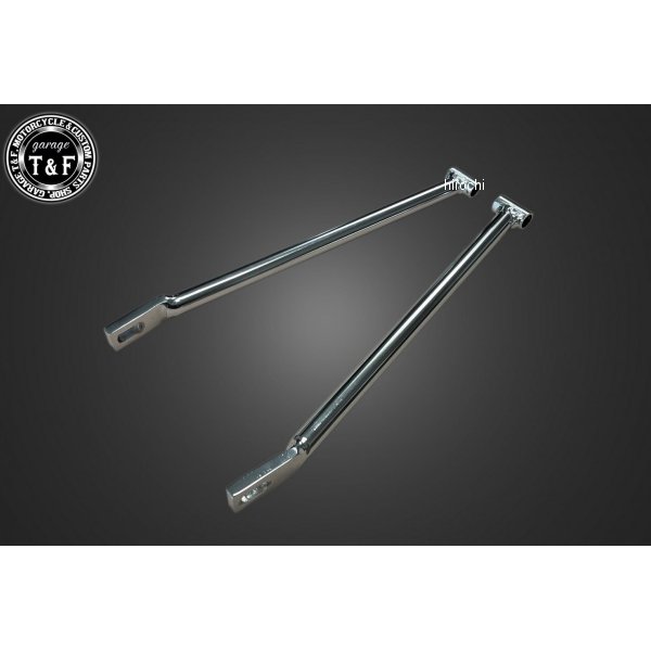 ガレージT&F 補修用フラットフェンダー(棒)ステー左右セット(メッキ) スティード400 FS10 JP店|株式会社ヒロチー商事 店