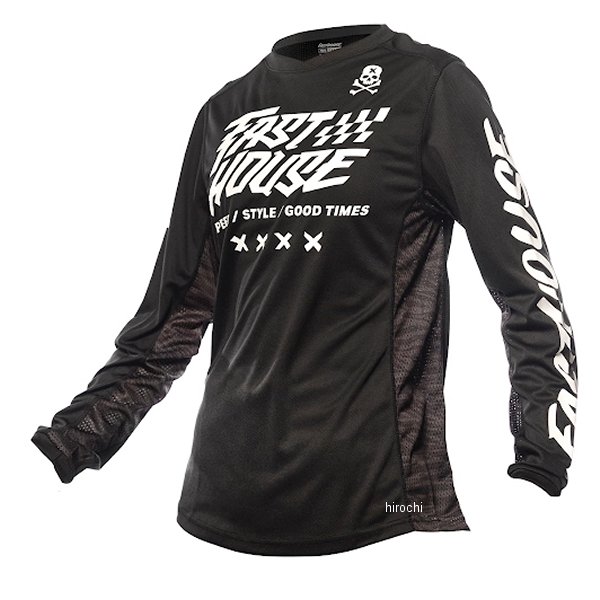 【メーカー在庫あり】 ファストハウス FASTHOUSE ウーマンズ グラインドハウスジャージ ルフィオ 黒 WSサイズ 2812-0001 JP店
