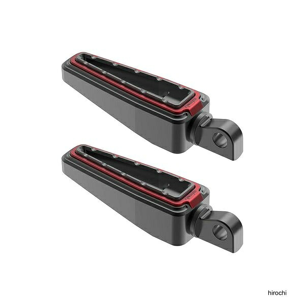 【メーカー在庫あり】 FANGSTER ファングスター フットペグ ブラック/レッド 170182 JP店 22,200円