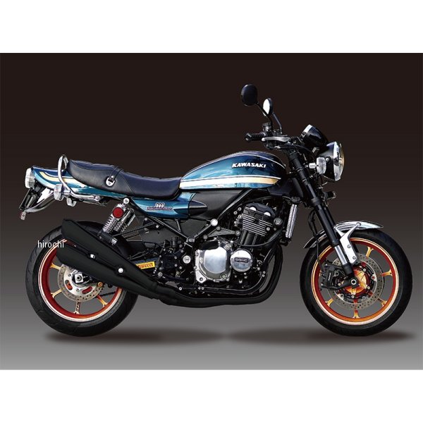 ドレミコレクション 4本エキゾーストマフラー レーシング4 アップタイプ延長パイプセット Z900RS ブラック 35213 JP店|株式会社ヒロチー商事 店