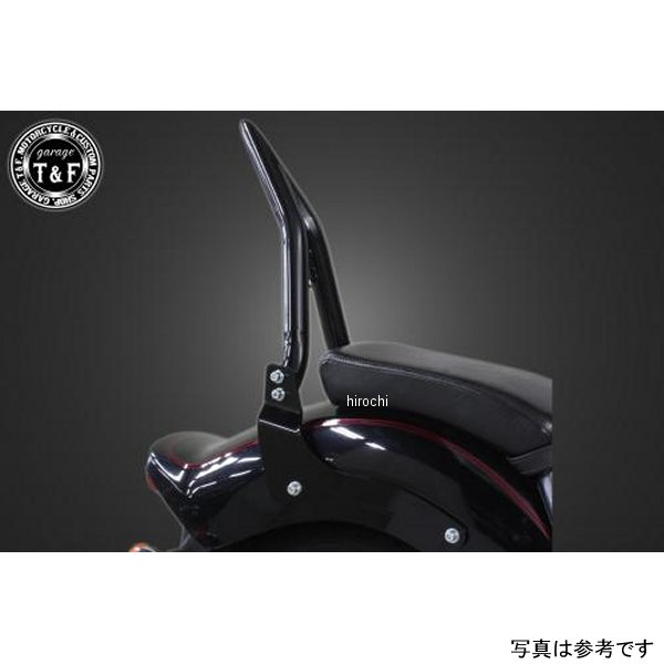 ガレージT&F ドラッグスター1100/クラシック 極太φ38シーシーバー(ミディアム)ブラック 純正フェンダー専用 702204 JP店