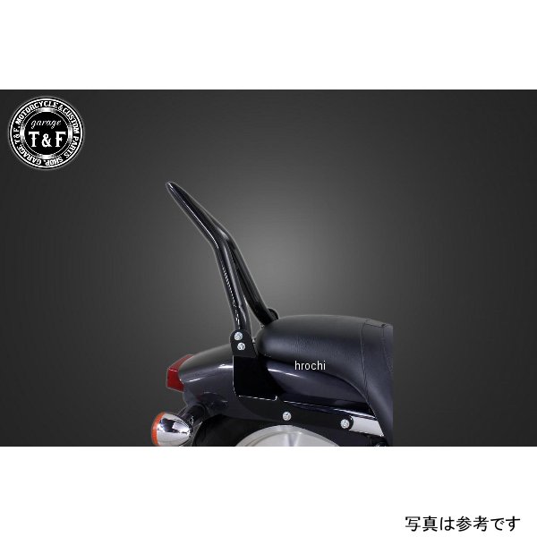 ガレージT&F 極太φ38シーシーバーミディアム 純正フェンダー専用 マグナ250 ブラック 707033 JP店