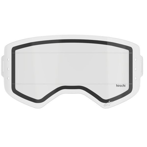 【メーカー在庫あり】 アルパインスターズ スーパーテック ゴーグル ロールオフダブルレンズ D8411 JP店