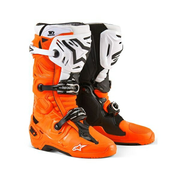 【メーカー在庫あり】 アルパインスターズ TECH10 ED オレンジフロー/ブラック/ホワイト 9(27.5cm)サイズ D8911 JP店