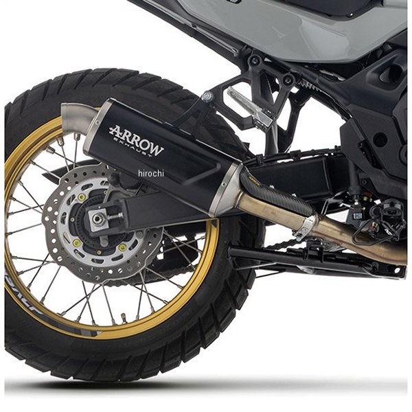 アロー ARROW スリップオンマフラー Indy Race 25年 XL750トランザルプ アルミダーク/ステンエンド 72641AON-25 JP店