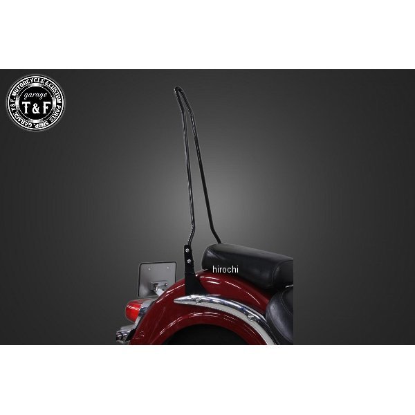 ガレージT&F 純正フェンダー専用シーシーバーロング (ブラック) イントルーダー400クラシック 4024638 JP店