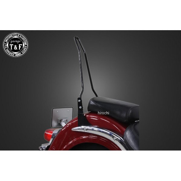 ガレージT&F 純正フェンダー専用シーシーバーショート (ブラック) イントルーダー400クラシック 4024640 JP店 13,310円