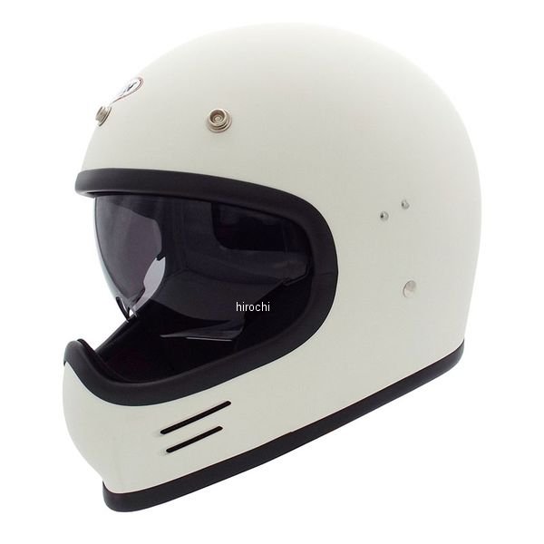 【メーカー在庫あり】 TNK工業 BEN フルフェイス ヘルメット マットホワイト FREE 58-59cm B-80DX JP店|株式会社ヒロチー商事 店