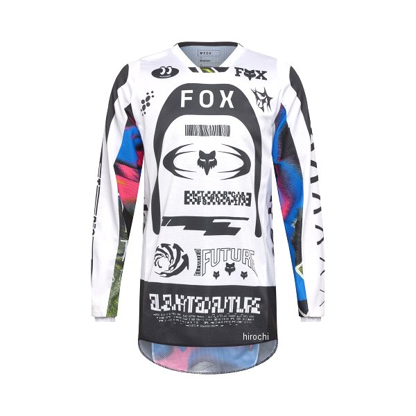 【メーカー在庫あり】 フォックス FOX 180ジャージ イメージ コスモ ホワイト/ブラック Lサイズ 36314-058-L JP店