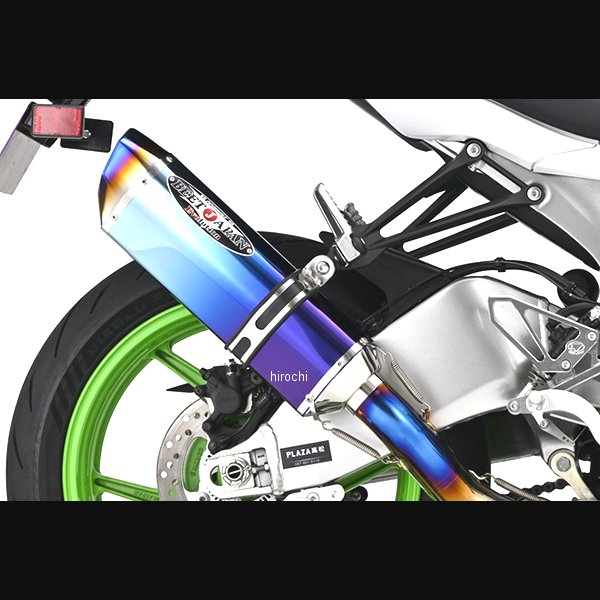 ビート BEET N-Evo Type2 フルエキゾースト カワサキ Ninja ZX-6R 24- ブルーチタン 0223-KI3-BL JP店