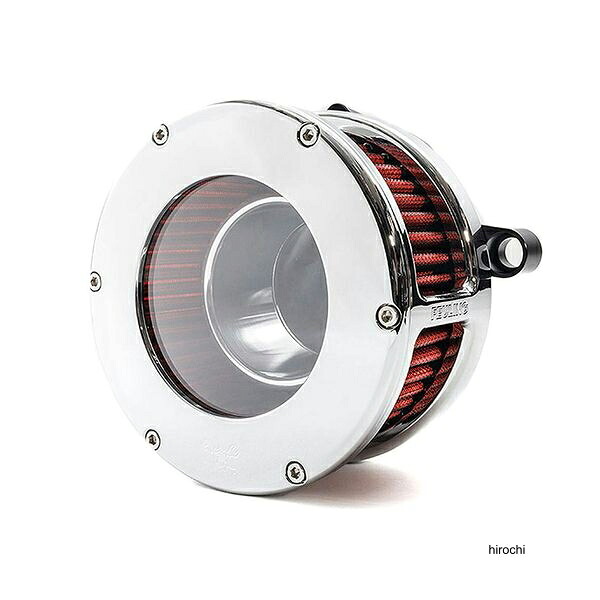 【メーカー在庫あり】 フューリング FEULING BA エアクリーナー クローム/レッド クリアカバー 24年-M8 VVT 5478 JP店