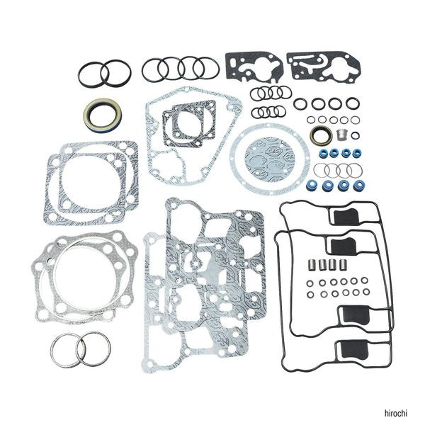 【メーカー在庫あり】 S&Sサイクル S&S Cycle S&S Vエンジン用コンプリートガスケットキット 4-1/8"ボア 106-0964 JP店|株式会社ヒロチー商事 店