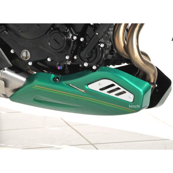 アルマックス ERMAX アンダーカウル カワサキ Z650RS 22-25 ブラック/グリーン 8903S81-10 JP店