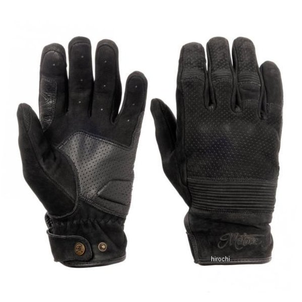 モートーン MOTONE レザーグローブ WRAITH ヌバック牛皮 ブラック M 5061098760011 JP店