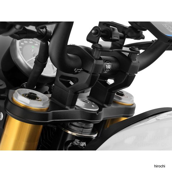 ワンダーリッヒ Wunderlich ハンドルアップキット、ハンドルバーライザー ERGO 20mm シルバー W31014-001 JP店