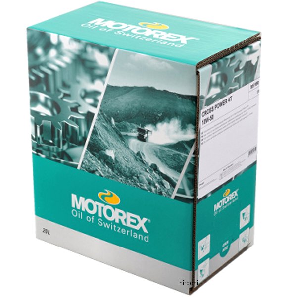 【メーカー在庫あり】 モトレックス MOTOREX エンジンオイル クロスパワー 10W60 20L 97858 JP店｜株式会社ヒロチー商事 店