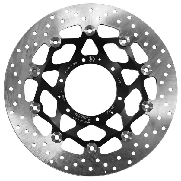 ブレンボ brembo セリエオロ ブレーキディスク セミフローティング 05年-24年 CB1300SF/SB/SB SP 78B40867 JP店