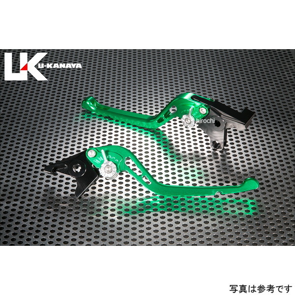 ユーカナヤ U-KANAYA アルミビレットレバーセット GP ロング 24年以降 スピード400 グリーン TR024-153-0507 JP店