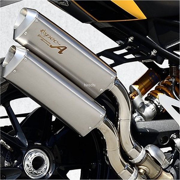 ヤマモトレーシング スリップオンマフラー SPEC-A TWIN JMCA認証 25年 SPEED TRIPLE 1200RS チタン 61200-02NSA JP店
