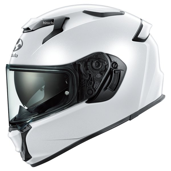 【メーカー在庫あり】 オージーケーカブト OGK KABUTO フルフェイスヘルメット KAMUI 5 パールホワイト L(59-60cm)サイズ 4966094642716 JP店