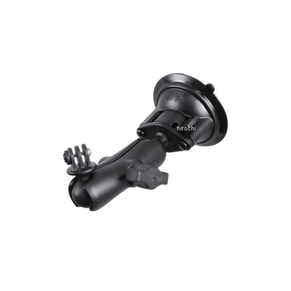 【メーカー在庫あり】 ラムマウント RAM Mounts サクションベースセット GoPro用 黒 (吸盤タイプ) RAM-B-166-GOP1 JP店｜株式会社ヒロチー商事 店