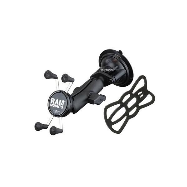 【メーカー在庫あり】 ラムマウント RAM MOUNT Xグリップ&ツイストロックサクションベース スマートフォン用 テザー付 黒 RAM-B-166-UN7U JP店｜株式会社ヒロチー商事 店