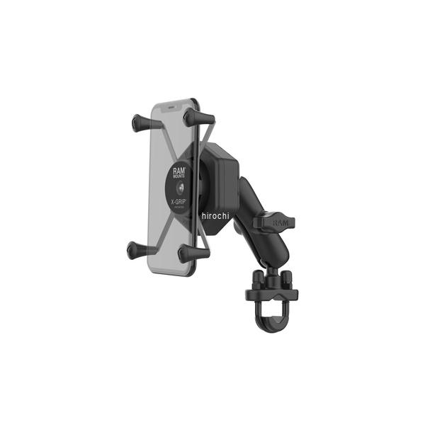【メーカー在庫あり】 ラムマウント RAM MOUNT 防振Xグリップ(M)&U字クランプベースセット(標準アーム) 黒 RAM-B-149Z-UN10-462 JP店