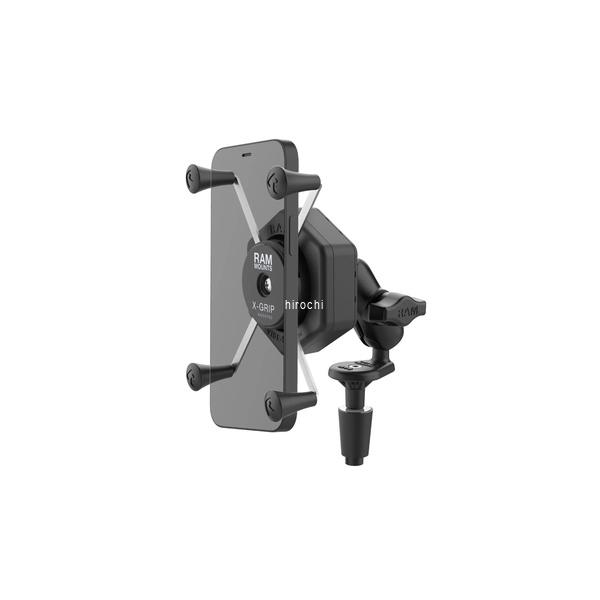 【メーカー在庫あり】 ラムマウント RAM Mounts 防振XグリップM＆フォークステムベースセット ショートアーム 1インチボール 汎用 RAM-B-176-A-UN10-462 JP店