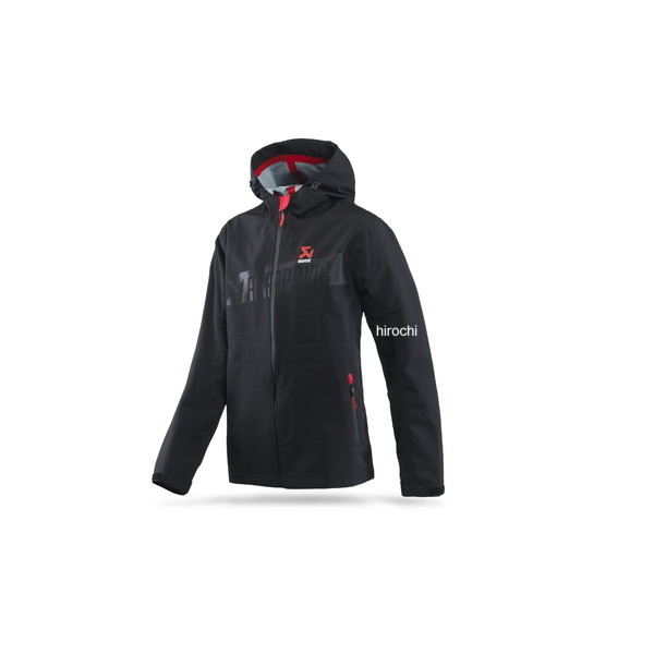 【メーカー在庫あり】 アクラポビッチ AKRAPOVIC CORPO シリーズ レインジャケット 黒 サイズ:XS 802067 JP店