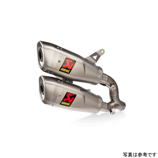 アクラポビッチ AKRAPOVIC スリップオンマフラー EC仕様 22年 ドゥカティ モンスター チタン S-D9SO17-HCQT JP店