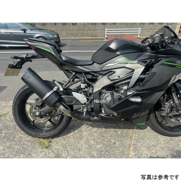 Badass バダス ブラック スリップオンマフラー タイプS ブルーステンパイプ 18年-25年 ニンジャ400 JMCA BDSSEX400GES-N4B JP店