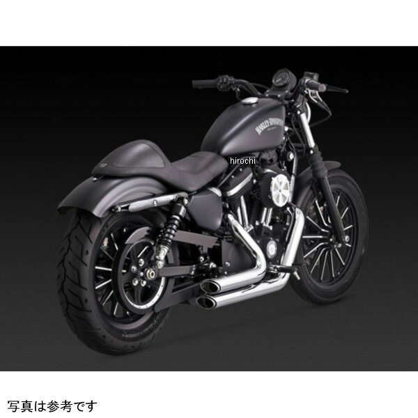 【メーカー在庫あり】 バンス＆ハインズ PCX ショートショットスタッガード クローム マフラー 14年-22年 ハーレー スポーツスターファミリー 17329 JP店