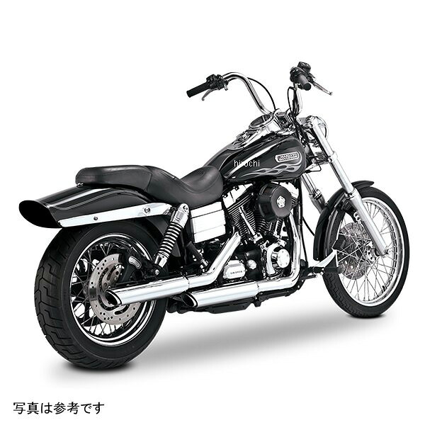 【メーカー在庫あり】 バンス＆ハインズ PCX ツインスラッシュ 3インチ スリップオン クローム マフラー 91年-16年 ハーレー ダイナファミリー 1801-1526 JP店｜株式会社ヒロチー商事 店