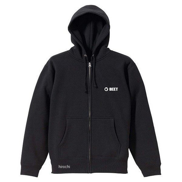 ビート BEET 裏フリースジップパーカー タイプ2 黒 XLサイズ 0700-BPX-24 JP店｜株式会社ヒロチー商事 店