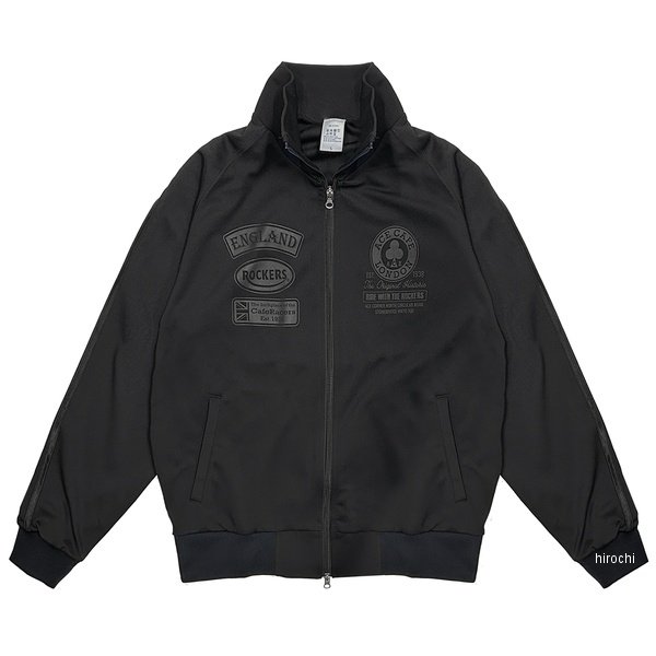 エースカフェロンドン ACE CAFE LONDON 2026年春夏モデル トラックジャケット Live to Ride ブラック/ブラック M 4571443645968 JP店