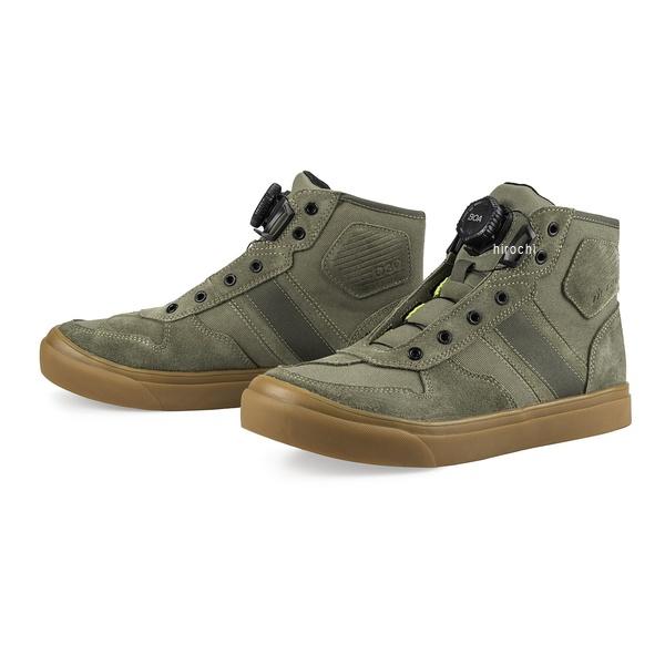 【New】 3401-1476 アイコン ICON ブーツ DOG DAYS オリーブ 12 3403-1476 JP店画像