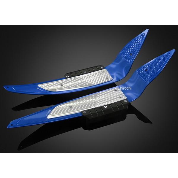 バイカーズ BIKERS フットプレート ブルー/シルバー 14年-17年 ホンダ PCX125 H0296-BLU-SLV JP店