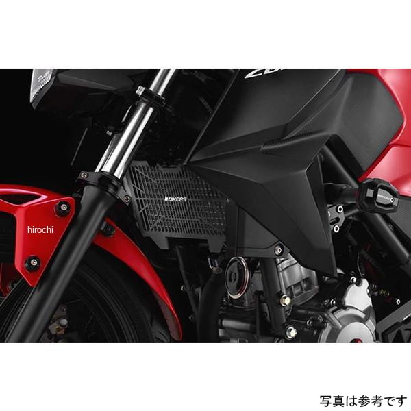 バイカーズ BIKERS ラジエターガード ステンレス チタンコート ブラック 14年-16年 ホンダ CBR250R H0370-BLK JP店
