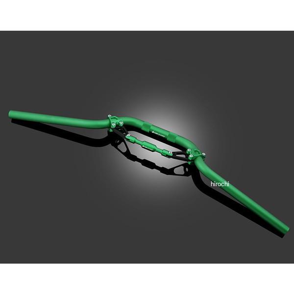 バイカーズ BIKERS バーハンドル アルミ ブレース付き グリーン 16年-22年 カワサキ Z125 PRO K0109-GRN JP店 11,001円