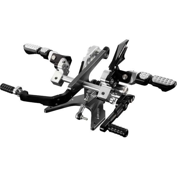 バイカーズ BIKERS バックステップ ブラック 14年 カワサキ KSR PRO K0147-BLK JP店