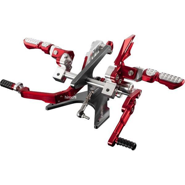 バイカーズ BIKERS バックステップ レッド 14年 カワサキ KSR PRO K0147-RED JP店