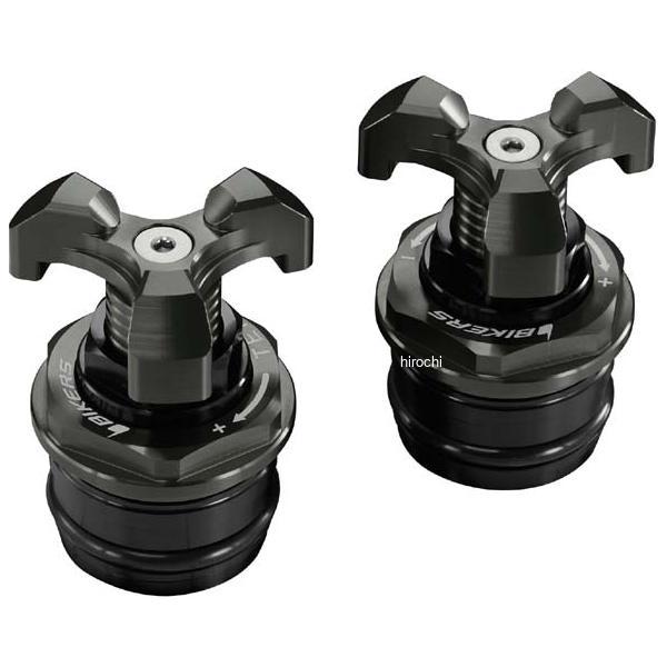 バイカーズ BIKERS フロントフォークアジャスター グレー 08年-12年 カワサキ Ninja250R K0221-GRY JP店