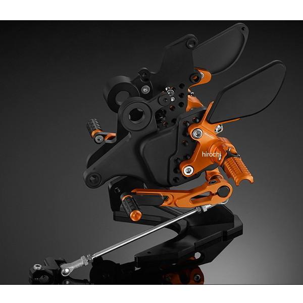 バイカーズ BIKERS バックステップ オレンジゴールド 17年-25年 カワサキ Ninja650 K0387-OGD JP店