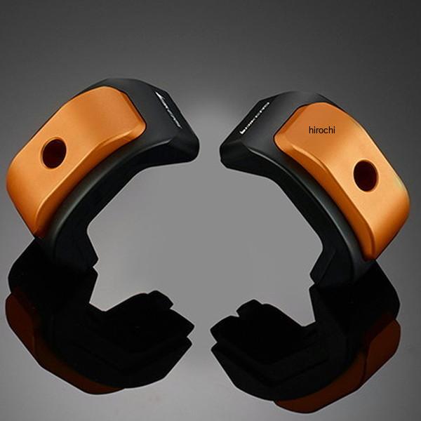 バイカーズ BIKERS チェーンアジャスターキャップ 2個 オレンジゴールド 17年-25年 カワサキ Ninja650 K0392-OGD JP店