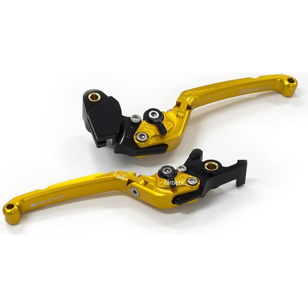 バイカーズ BIKERS レバーセット 可倒式 フラットタイプ ライトゴールド 17年-25年 カワサキ Ninja650 K0524-LGD JP店
