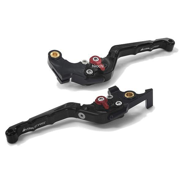 バイカーズ BIKERS レバーセット 可倒式 カーブタイプ ブラック 22年 ヤマハ XSR700 Y0545-BLK JP店