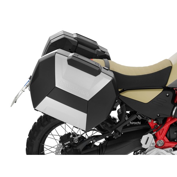 ワンダーリッヒ Wunderlich サイドケース X-CASE X30 & サイドキャリア X-RACK Light ケース&ホルダーセット R12 G/S ブラック/シルバー W44137-100 JP店|株式会社ヒロチー商事 店