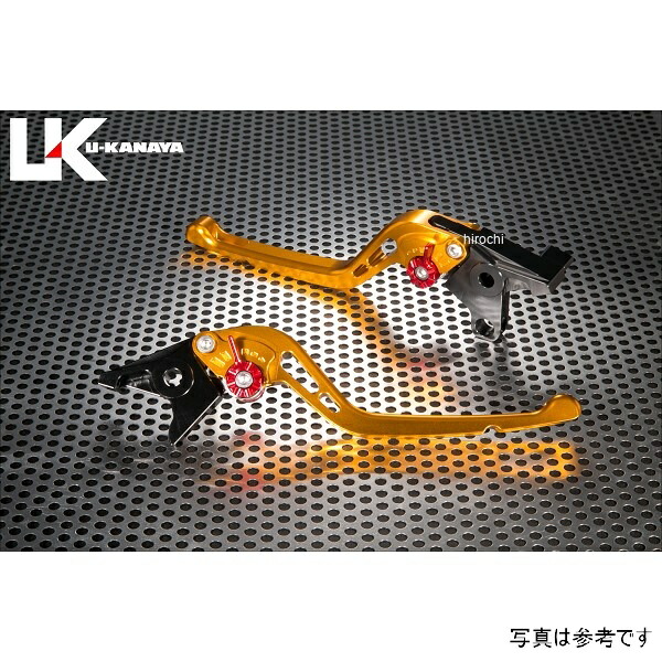 ユーカナヤ U-KANAYA ビレットレバーセット GPタイプ ロング 25年以降 ホンダ CB1000F 8BL-SC94 ゴールド HO118-111-0502 JP店