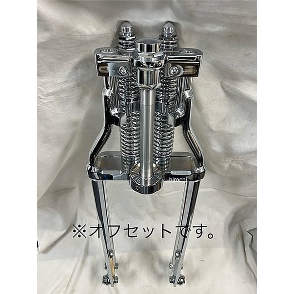 部品屋K&W オフセット スプリンガーフォーク 10インチ クローム P1010N-1 JP店｜株式会社ヒロチー商事 店