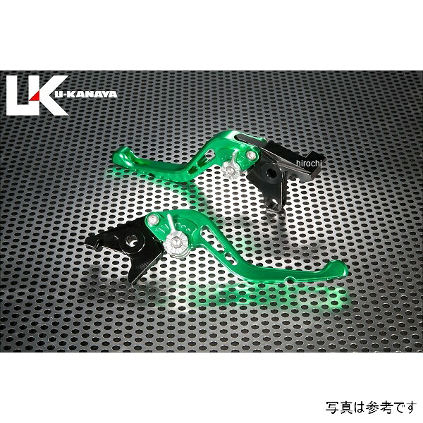 ユーカナヤ U-KANAYA ビレットレバーセット GPタイプ ショート ヤマハ 25年以降 MT-07 緑 YA038-092-0607 JP店